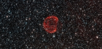 The remains of a star gone supernova 