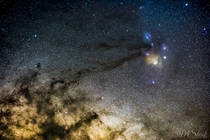 The Rho Ophiuchi Cloud Complex from Oracle AZ The image is a stack of  photos on Sony AIII tracked on a SkyWatcher Star Adventurer