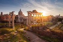 The Roman Forum at Dawn 