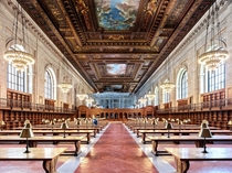 The Rose Main Reading Room at the New York Public Library