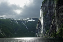 The Seven Sisters Waterfall Norway 