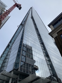 The Shard London from below