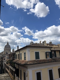 The sky in Rome