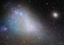 The Small Cloud of Magellan   Image Credit amp Copyright Jos Mtanous