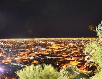 The small desert city of Hermosillo Sonora Mexico 