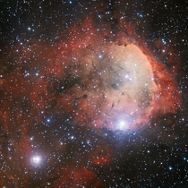 The star formation region NGC  