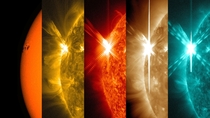 The Sun celebrated Cinco de Mayo with this beautiful solar flare 