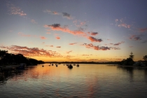 The sun sets on a beautiful Mothers Day - Sunshine Coast Australia