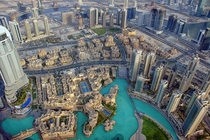 The surreal view atop the Burj Khalifa Dubai 