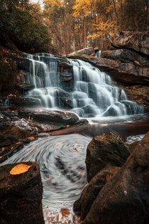 The Swirls at Elakala Falls West Virginia 