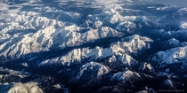 The Swiss Alps from an altitude of m  photo by Michael Wiejowski