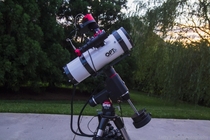 The telescope I use to take photos of space