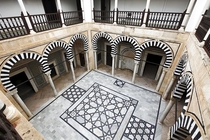 The th century mausoleum of Sidi Abid El-Ghariani in Kairouan Tunisia