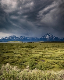 The thunder rolls - Grand Teton National Park -  - IG travlonghorns