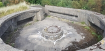 The top of the abandoned nazi installation 