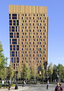The Tree House Residence Hall at Massachusetts College of Art 