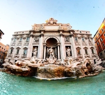 The Trevi Fountain Rome 