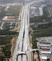 The Under-Construction Route  Expressway- Austin Texas