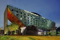 The Unique Hotel in So Paulo Brazil Architect Ruy Ohtake 