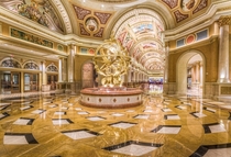 The Venetian lobby in Las Vegas Nevada 
