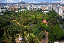 The very green city of Belo Horizonte Minas Gerais Brazil 