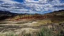 The Vibrant colors of Ancient Volcanic Ash Painted Hills Oregon 