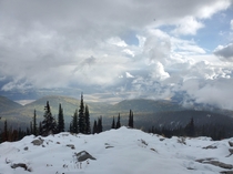 The view atop Burton Peak Idaho x 