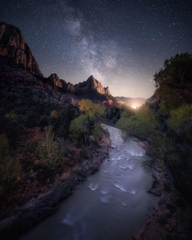 The Virgin River in Zion National Park Utah Michael Sidofsky 