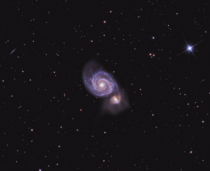 The Whirlpool Galaxy - Messier 