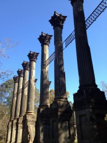 The Windsor Ruins outside Port Gibson MS  