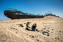 The Wreck of the Eduard Bohlen Namib Desert 