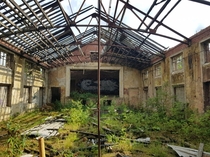 Theatre at an abandoned psychiatric hospital West Yorkshire