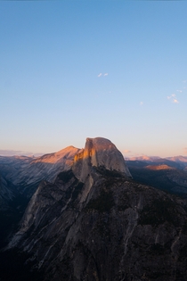 There are many Half Dome pictures like this but this one is mine Yosemite CA 