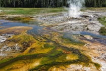 Thermal pool in Yellowstone NP 