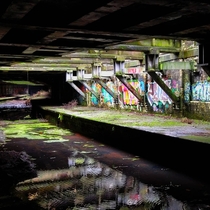 This abandonded train station is found hidden under the bustling streets of Glagows West End