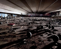 This abandoned bowling alley in Japan