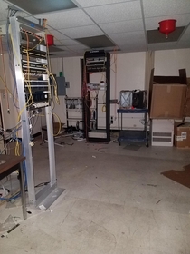 this data room in an abandoned nursing school