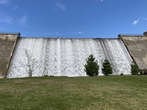 This giant  ft tall dam in the US CT