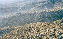 This gives you a sense of the scale of Mexico City  Photograph by Pablo Lopez Luz