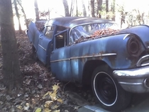 This happened when moving an abandoned car 