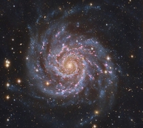 This is M the galaxy with the most perfect spiral known