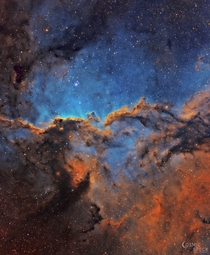 This is the result of  hours of exposure on the night sky - The Fighting Dragons of Ara 