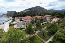 This military holiday resort was abandoned after being looted and bombed by its own soldiers during the Croatian War of Independence in  