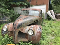 This old car in Deep River CT