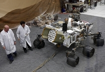 This picture does a good job of showing off just how large the Curiosity rover is xpost from rtechnologyporn 