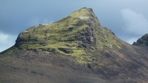 This picture of a peak in Landmannalaugar Iceland  OC