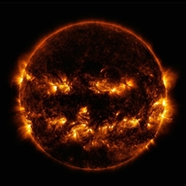 This picture of the sun NASA took