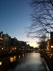 This picture was taken couple months ago thought Id share it Amsterdam Netherlands 