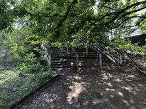 This staircase in Crystal Palace Park London