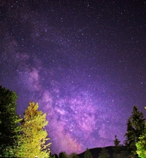 This was my first successful shot of part of the Milky Ways core in the PNW 